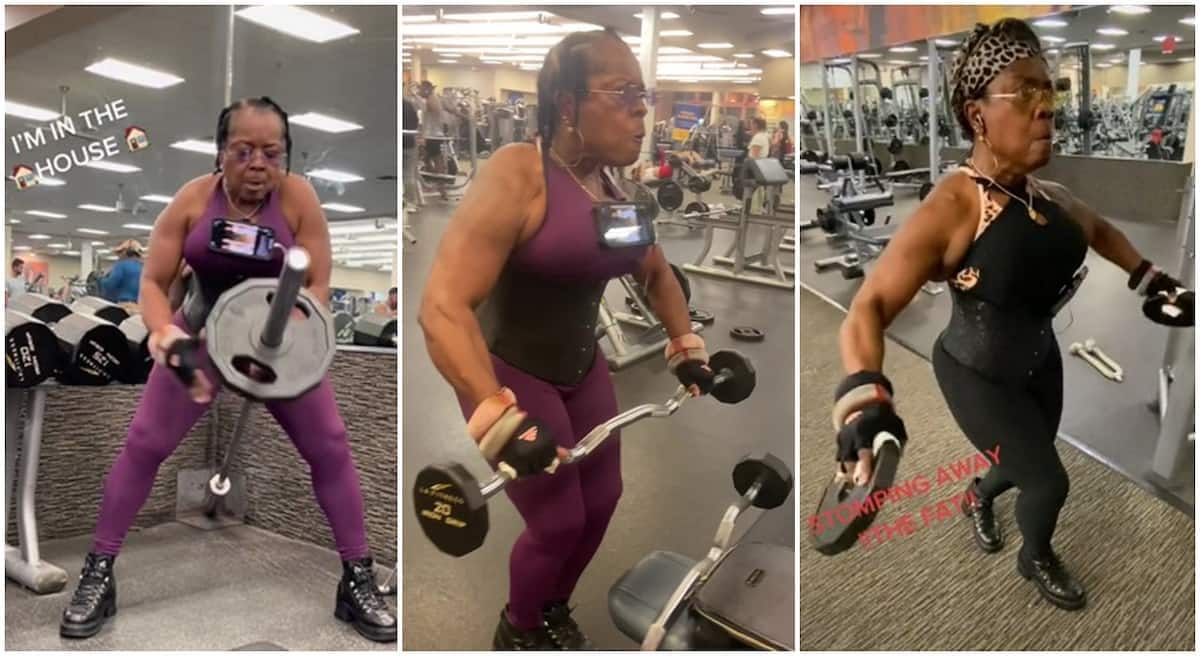 This Girl Will Beat Me: Strong Lady With Manly Muscles and 6 Packs Trains  Inside Gym, Video Goes Viral 