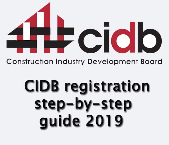 Cidb Registration Step By Step Guide 2020