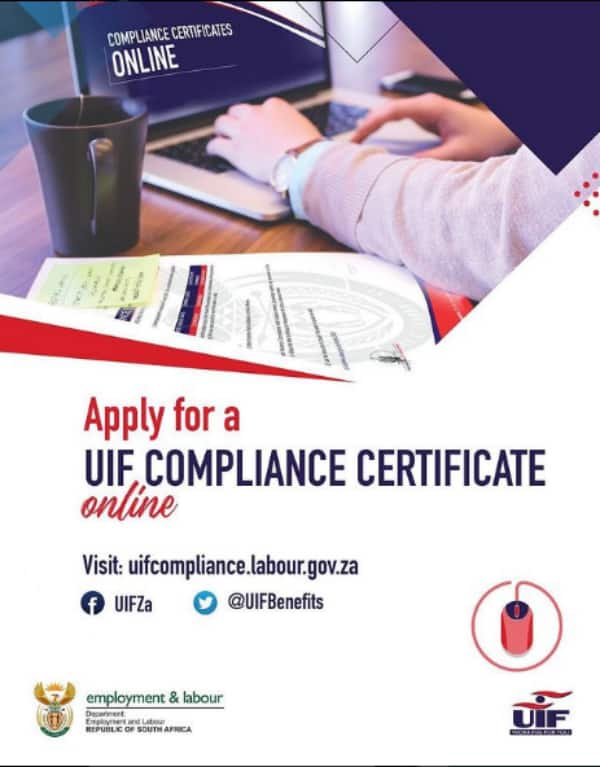 Apply for UIF certificate of compliance online 2022: All you need to know