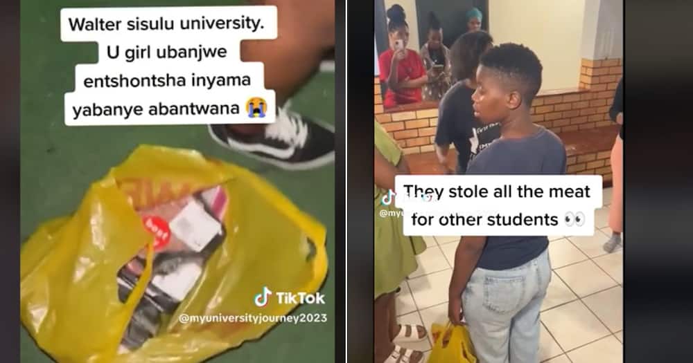 Walter Sisulu University students find alleged meat thief