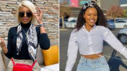 'Blood & Water' star Natasha Thahane flaunts tiny waist in video months after giving birth, SA salivates: "Hottest mom"