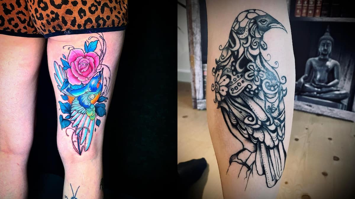 31 Cool Calf Tattoos for Women in 2024
