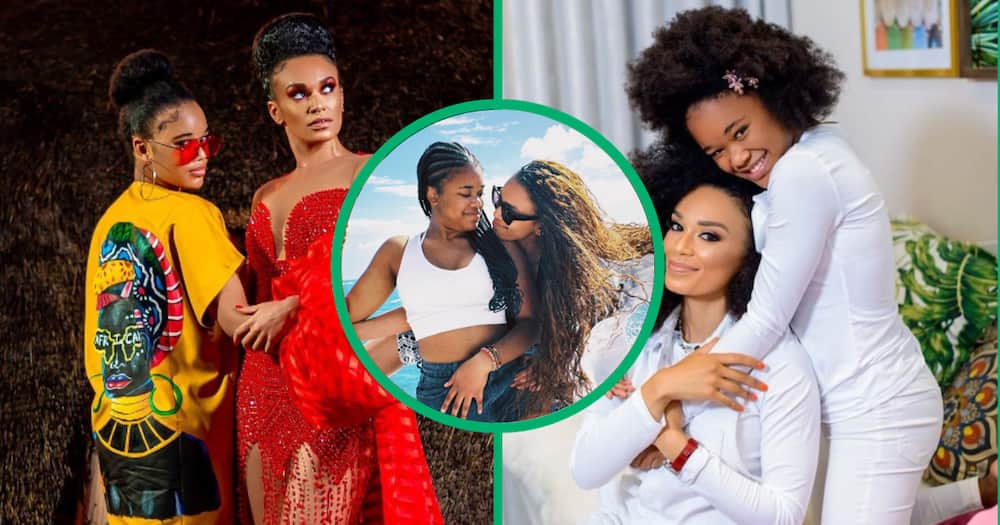 Pearl Thusi and her daughters video on TikTok goes viral.