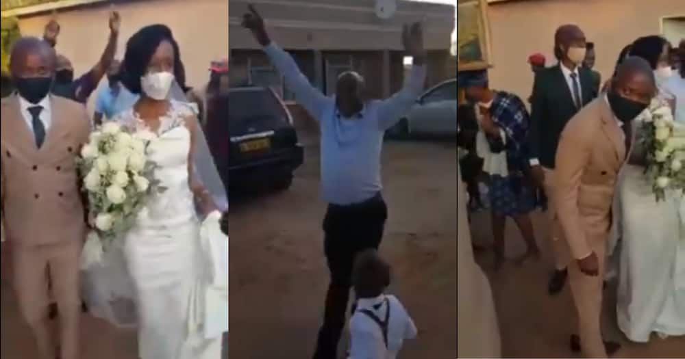 Hilarious Madala Leaves Mzansi in Stiches After Pranking Wedding Party