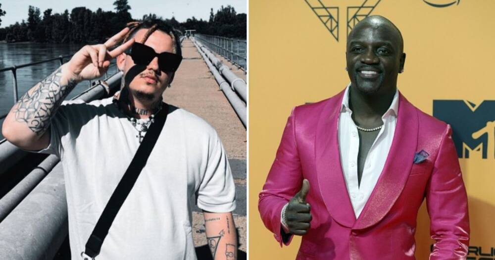 Costa Titch gets praise from Akon