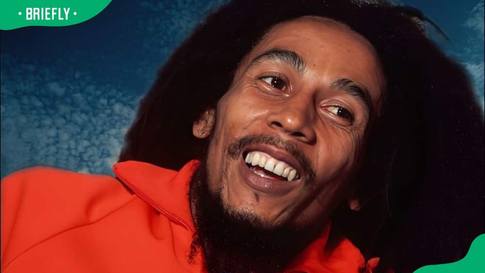 A portrait of Bob Marley in 1979