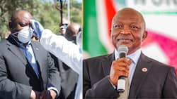 President Cyril Ramaphosa tests positive for Covid19, David Mabuza to take over duties this week