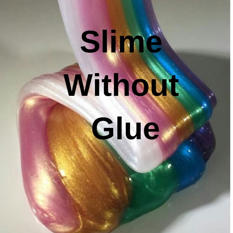 how to make slime without glue or activator with dish soap