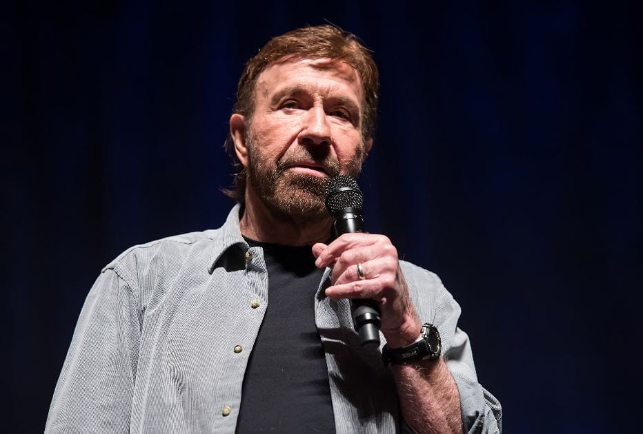 Actor Chuck Norris denies being at pro-Trump rally, says viral photo was a look-alike
