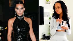 Ntando Duma's 'Shaka iLembe' premiere look compared to Kim Kardashian's dress, Pics leave Mzansi in stitches
