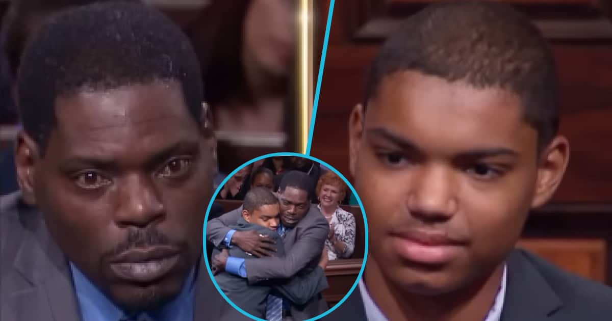 Man's emotional after DNA results confirm that his son is indeed his