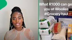 From maize meal to fruits: Woman shares what she got for R1 000 at Woolworths for family of 3