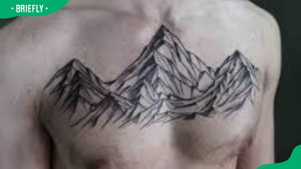 small chest tattoos for men
