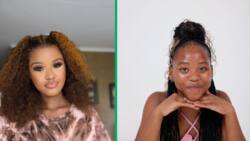 Babes Wodumo pays Naledi Aphiwe a visit and showers her with gifts