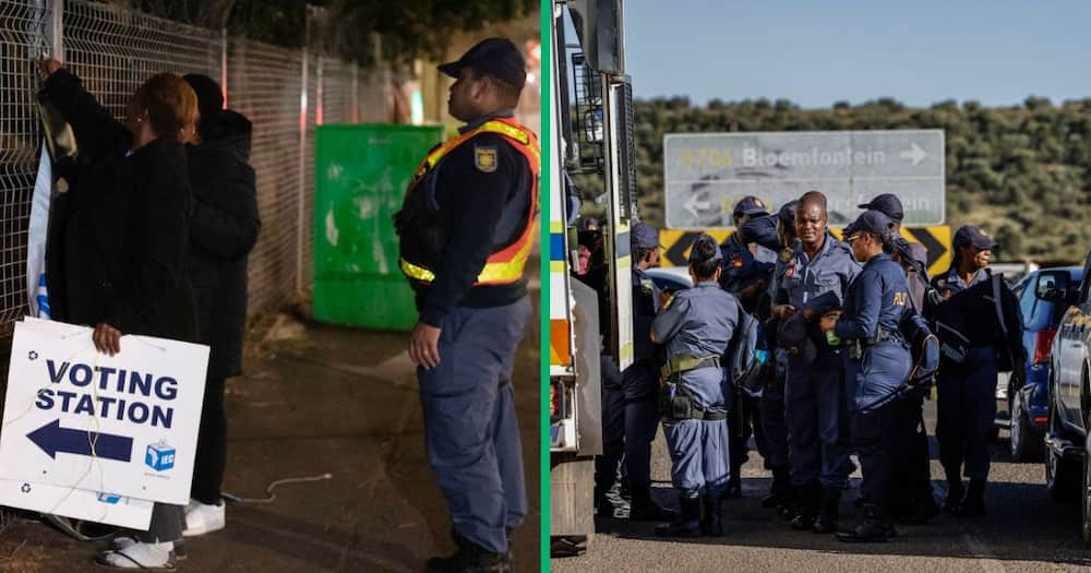 The South African Police Service arrested 20 people for crimes relating to voting