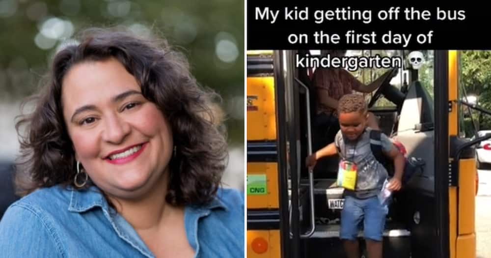 Ricki Weisberg and her son before he told her she made a terrible sandwich