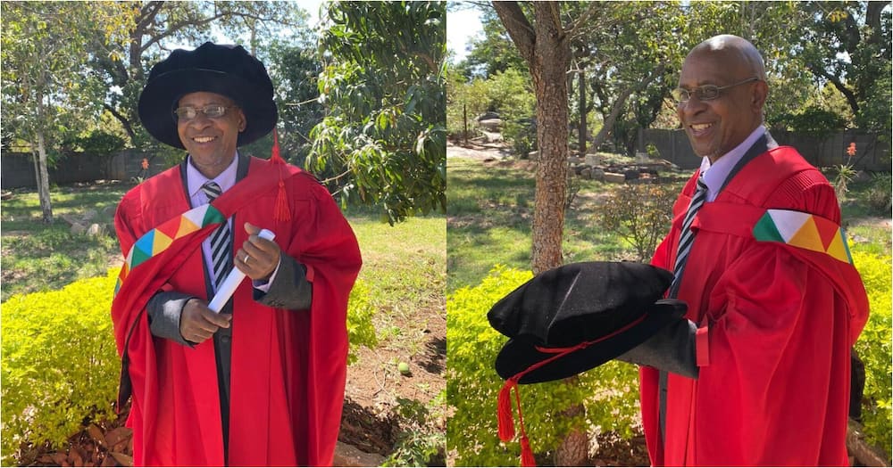 Inspirational: Determined African Lecturer Achieves Doctorate Degree at 60