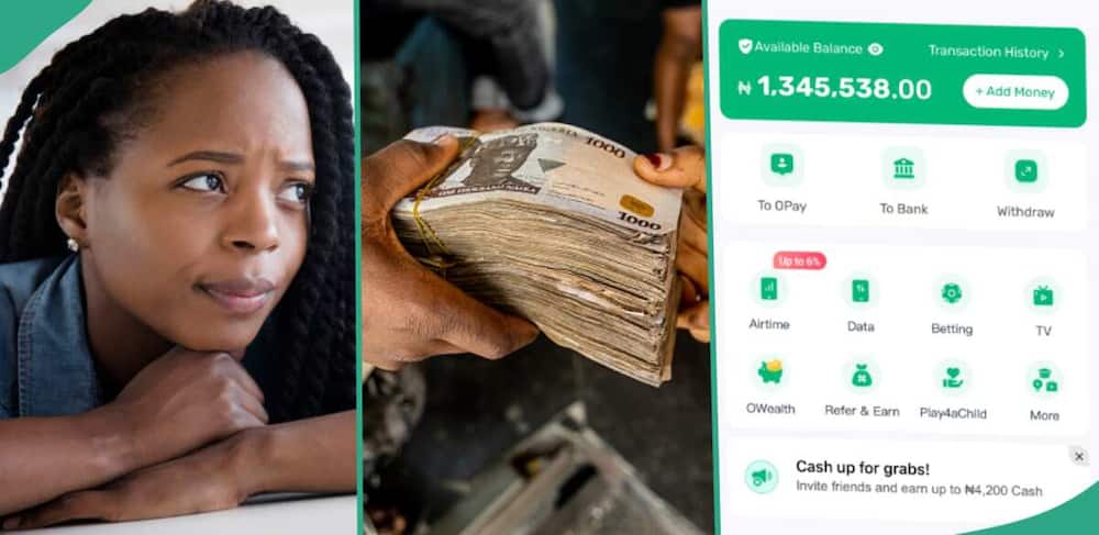 Lady challenges man to post his bank account.
