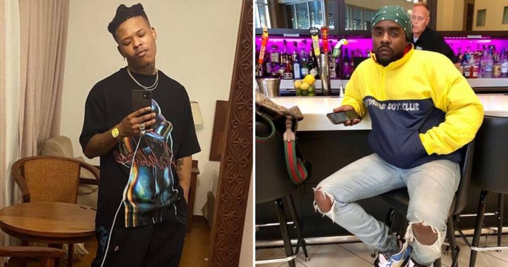 Nasty C hanged out with US rapper Wale