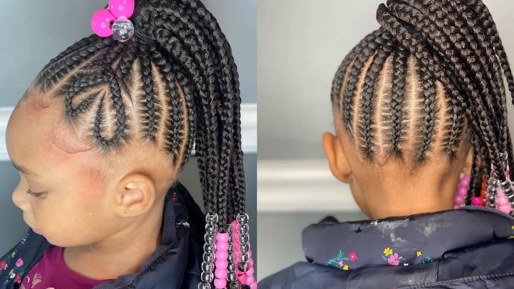 Best straight-up hairstyles 2023: Top 40 trending African cornrow ideas -  