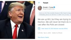 US 2020: Tweet on electoral fraud is misleading - Twitter slams Trump