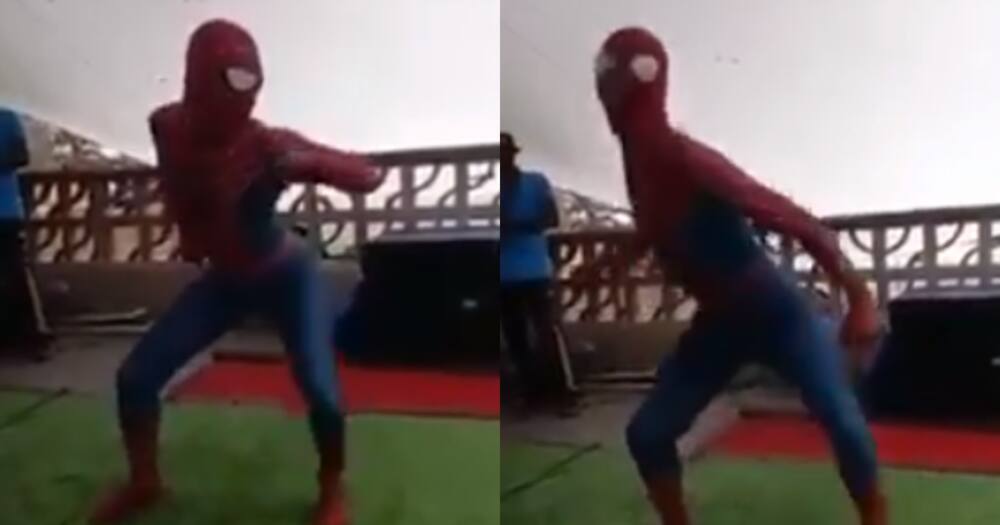"Sipho Man": Locals Filled With Laughter at SA Spiderman's Dance Moves