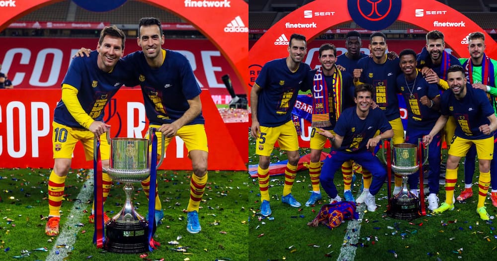 Messi dominates in Copa del Rey final, Barca beating Athletic Bilbao 4-0