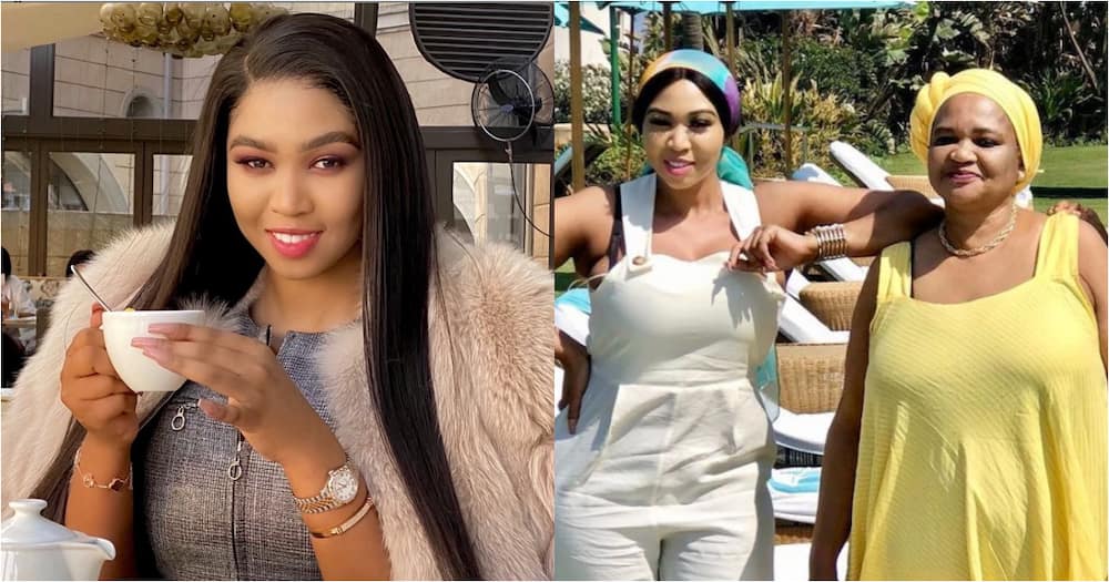 Ayanda Ncwane shares sweet family photo, but misses mom