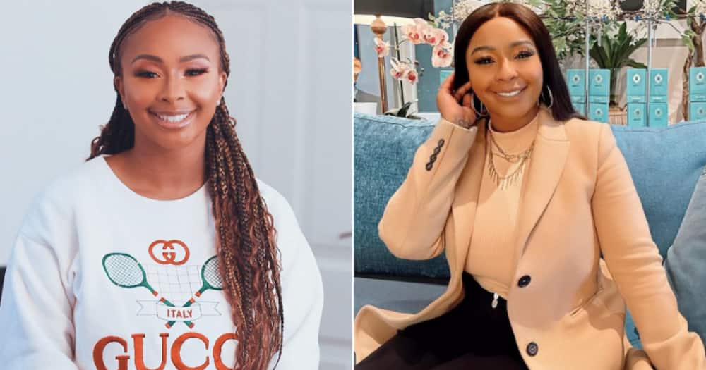 Hair goals: Boity Thulo shows off healthy and curly afro online