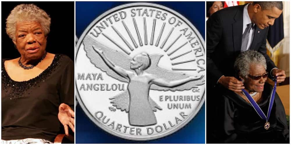 Late poet Maya Angelou is the first black woman ever to be featured on US coin