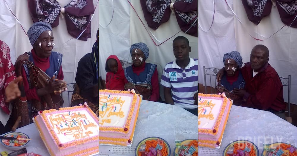 Reaching milestones: 116 year old Gogo celebrated by her family