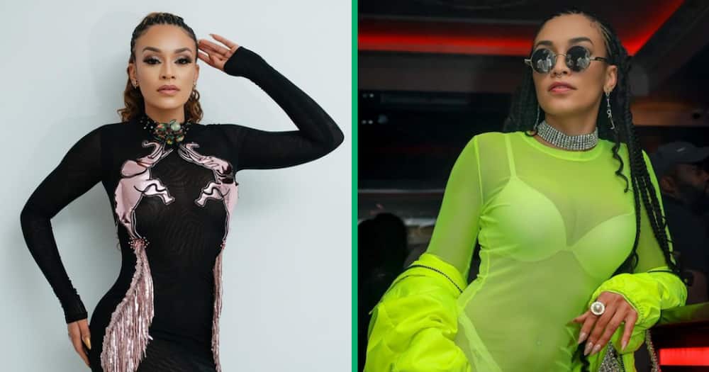 Pearl Thusi addresses her video