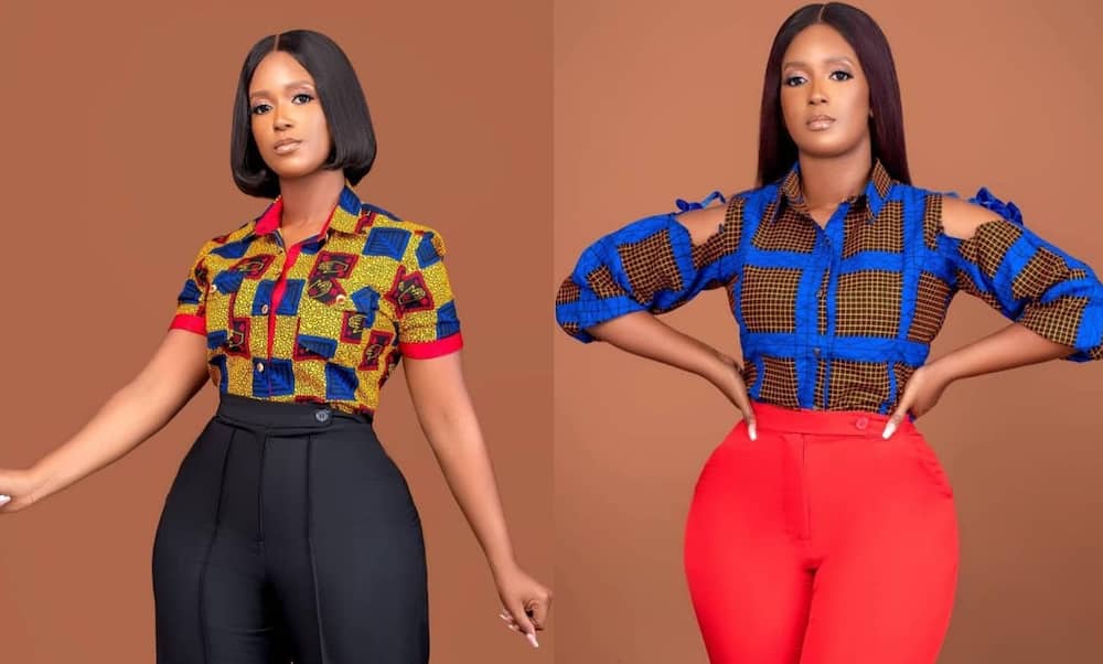 Classic and Awesome Ankara Tops for Cute Ladies