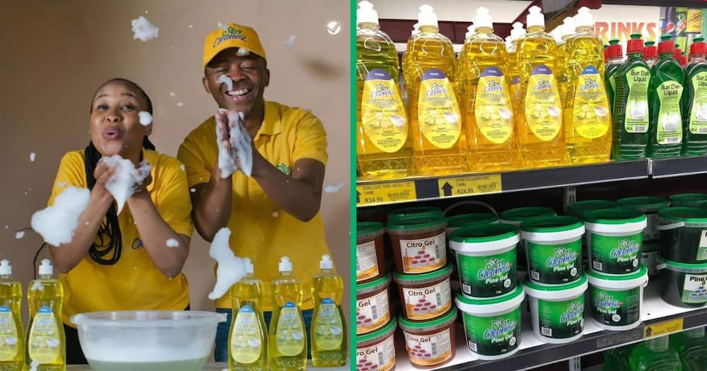 Couple launches detergent business