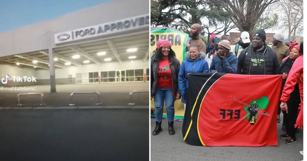 EFF National Shutdown scares Mercedes, Ford and Mazda in Durban