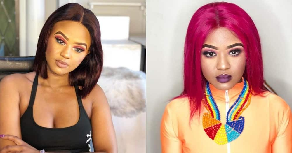 Babes Wodumo and her mother-in-law are still not on good terms. Image: @babeswodumo