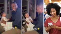 Daddy goals: Sweet video showing father making baby girl laugh hysterically goes viral with over 5.7M views