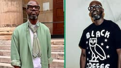 Black Coffee's outfit at 'Rebel Moon' premiere fails to pass vibe check: “Outfit is ridiculous”