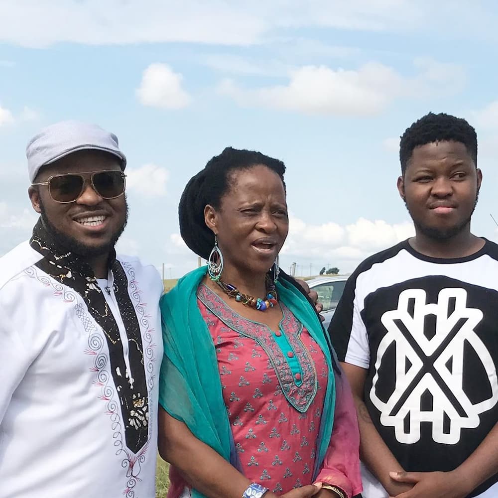 Khaya Dlanga family