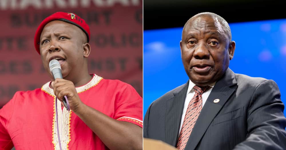 EFF, Julius Malema, President Cyril Ramaphosa compromised, Rupert family, Johann Ruppert, ANC, ANC NEC, Cabinet Ministers, South Africa