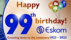 Eskom celebrates 99 years of service and ‘success’ with a birthday post that got Mzansi cracking