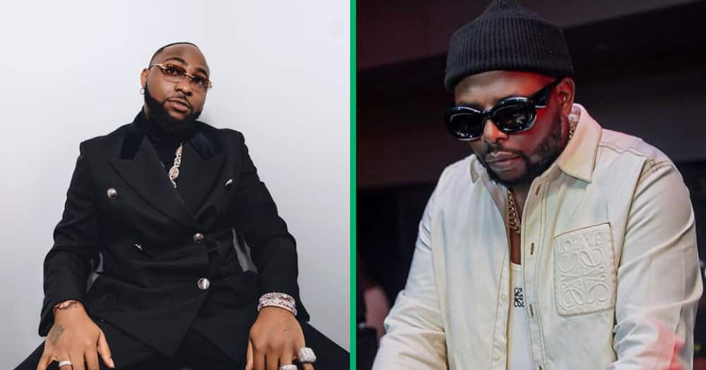 Nigerian star Davido collaborates with DJ Maphorisa