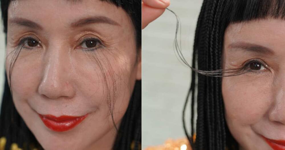 China's You Jianxia has the world's longest eyelashes