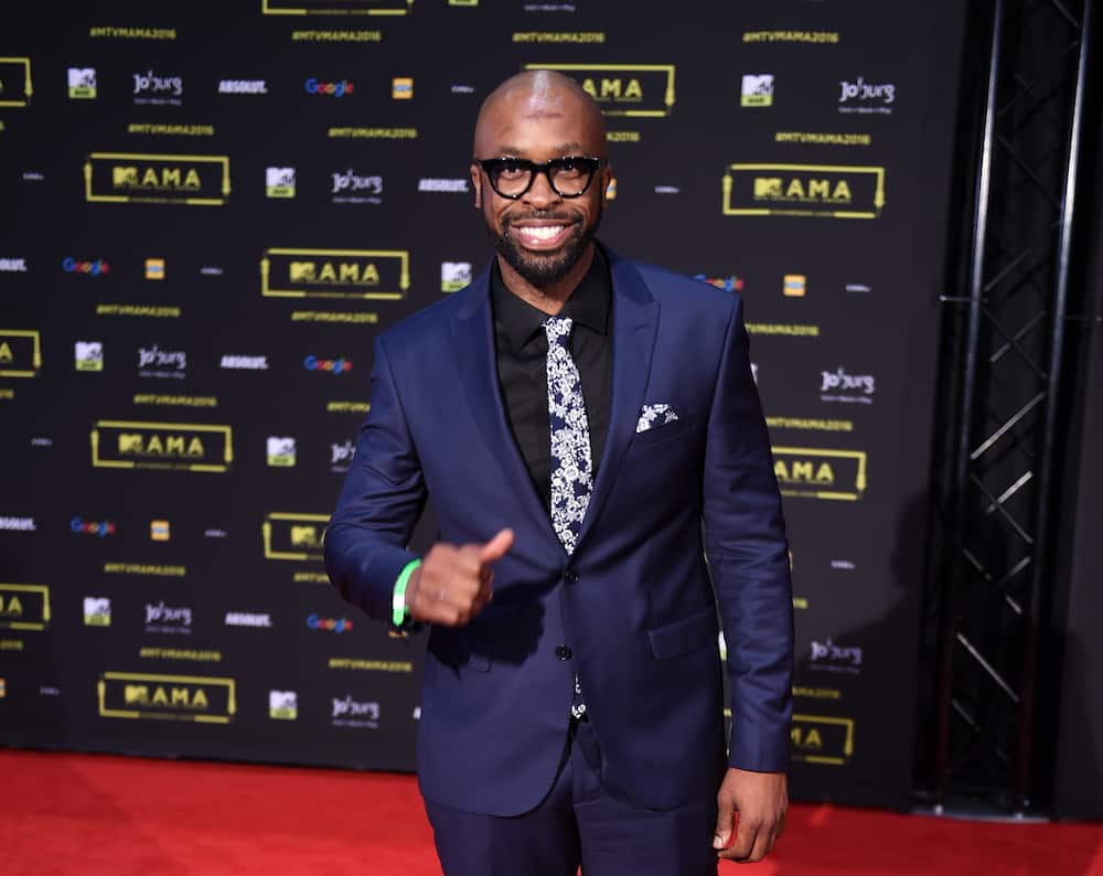DJ Sbu during the 2016 MTV Africa Music Awards