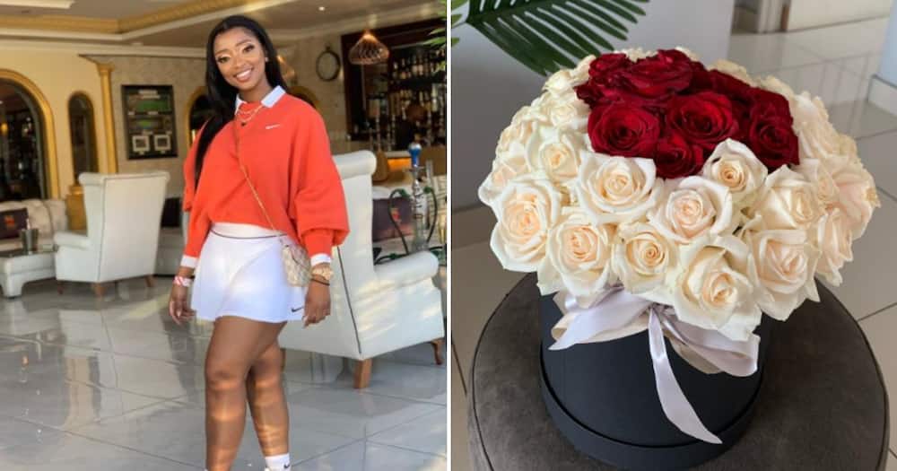 Nozipho Makhanya received amazing birthday gifts from her partner and friends