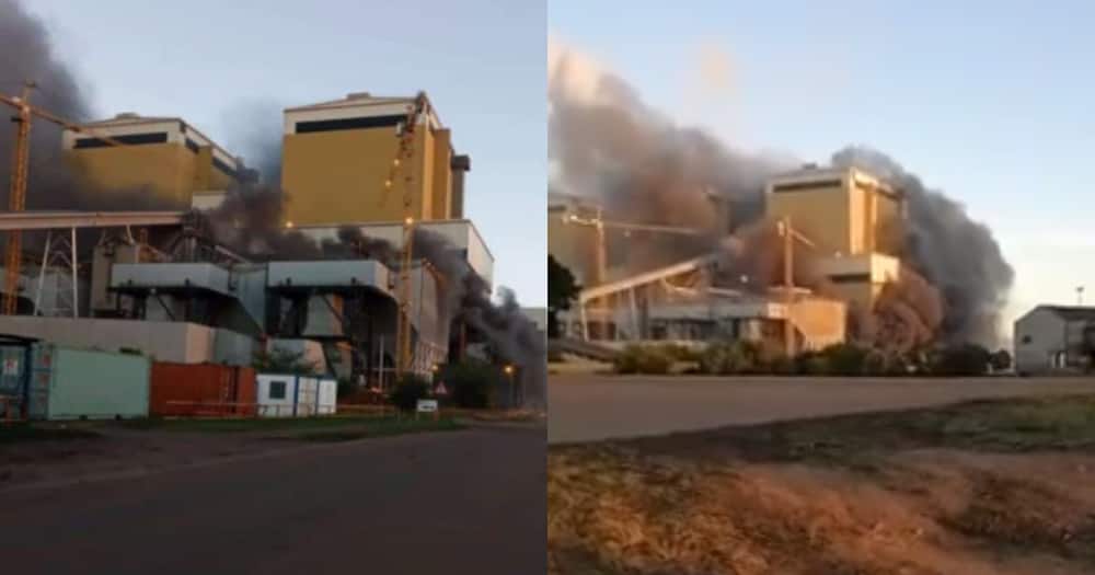 Eish: Clip of an Eskom Power Plant Going up in Smoke Shared Online