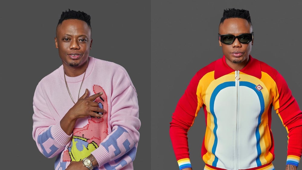 DJ Tira in colourful outfits