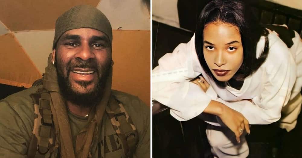R Kelly and Aaliyah used to date
