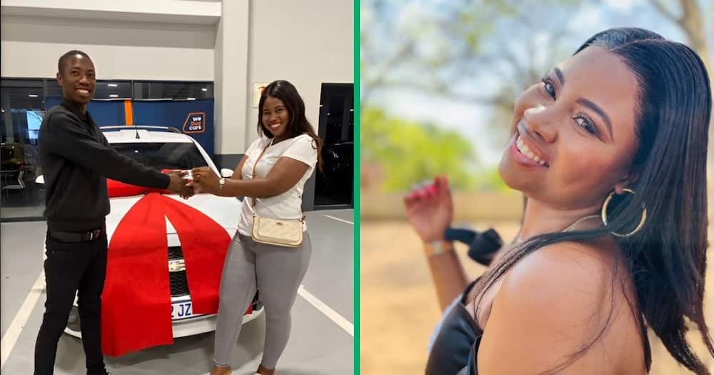 A Durban woman shared her journey to getting her first car, Chevrolet Utility, in a TikTok video.