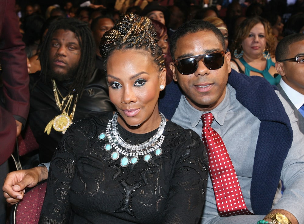 Vivica and Christopher during the Soul Train Awards 2013 at the Orleans Arena in November 2013 in Las Vegas.